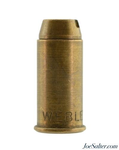 Scarce WWII Era Webley .380 Caliber Revolver Snap Caps All Brass