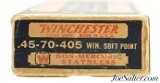 Excellent Full "1932" Box Winchester 45-70-405 Soft-Point Ammo - 3 of 7