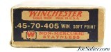 Excellent Full "1932" Box Winchester 45-70-405 Soft-Point Ammo - 5 of 7