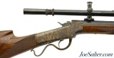 Marlin Ballard Custom Target Rifle with Lyman Targetspot 10x Scope in .25-25 Stevens - 1 of 15