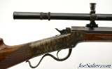 Marlin Ballard Custom Target Rifle with Lyman Targetspot 10x Scope in .25-25 Stevens - 6 of 15