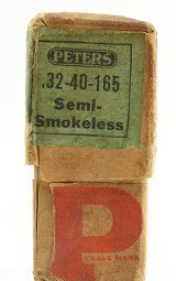 Peters 32-40 Win Semi-Smokeless Ammo Winchester Marlin & Ballard Call Out - 4 of 8