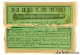 Winchester 25-25 Stevens Ammo UMC Cartridges Full Box