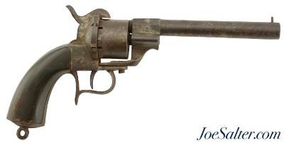 Interesting Spanish Model 1854 "TRIFON" Pinfire Revolver (Serial No. 7) Civil War