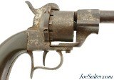 Interesting Spanish Model 1854 "TRIFON" Pinfire Revolver (Serial No. 7) Civil War - 3 of 15