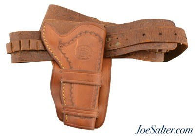 Vintage Old Pueblo El Brown Holster with Belt
