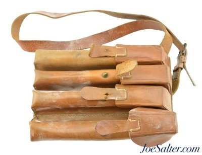 Yugoslavian M56 SMG Leather Shoulder Magazine Pouch