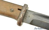 WWII German Waffen Gewehr M84/98 Bayonet Scabbard 1942 - 4 of 13