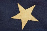 Antique US Standard 6' X 10' Wool Spanish American Era 45 Star American Flag - 3 of 10