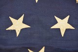 Antique US Standard 6' X 10' Wool Spanish American Era 45 Star American Flag - 4 of 10