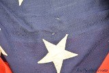 Antique US Standard 6' X 10' Wool Spanish American Era 45 Star American Flag - 10 of 10