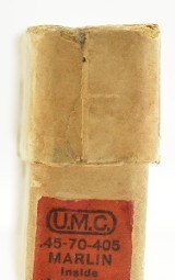 Rare UMC 45-70-405 Marlin BP Ammo Box 18 Rounds 405 Grain Flat Nose - 5 of 7