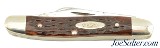 Vintage Case XX 1972 Bone Stockman Jack Knife 6347 HP