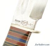 Vintage 20s Remington RH 34 UMC Fixed Blade 5" Knife and Scabbard - 6 of 12