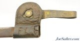 Original US M1873 Trapdoor Socket Bayonet w/ Scabbard - 8 of 8