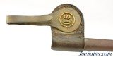 Original US M1873 Trapdoor Socket Bayonet w/ Scabbard - 6 of 8
