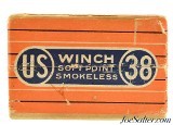 US Cartridge Company 38-40 Ammo Full Box Lowell, Mass - 3 of 7