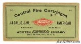 Scarce Western 44 S&W American Ammo Nublend Powder Old American Army & Navy
