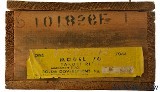 1950s Winchester Factory Wooden Shipping Crate Model 70
