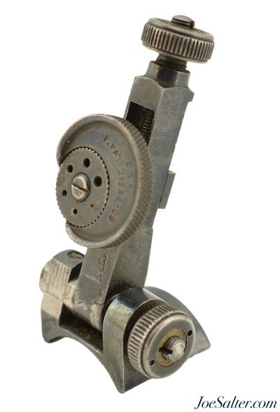 Vintage B.S.A. Short Stem No 8 Aperture Peep Sight
