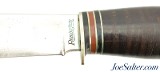 Excellent Remington Dupont Etched Blade Boy Scout Knife RH-51 With Sheath - 3 of 11