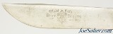 Excellent Remington Dupont Etched Blade Boy Scout Knife RH-51 With Sheath - 4 of 11