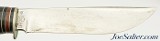 Excellent Remington Dupont Etched Blade Boy Scout Knife RH-51 With Sheath - 8 of 11