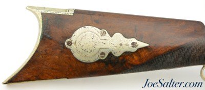 New York Percussion Sporting Rifle by John Rector of Syracuse - Image 3 of 15