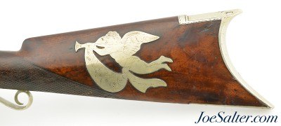 New York Percussion Sporting Rifle by John Rector of Syracuse - Image 8 of 15