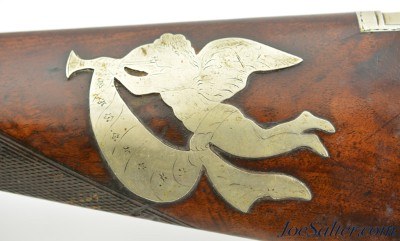 New York Percussion Sporting Rifle by John Rector of Syracuse - Image 9 of 15