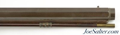 New York Percussion Sporting Rifle by John Rector of Syracuse - Image 7 of 15