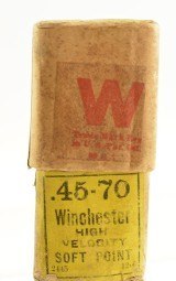 Winchester High Velocity 45-70 Ammo Full Box 12-6 Date Code Smokeless - 3 of 7