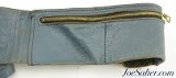 WWII Canadian RCAF Blue Leather Money Belt - 4 of 5