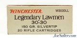 Winchester Legendary Lawmen Commemorative 30-30 Win Ammo Full Box 1977 - 3 of 7