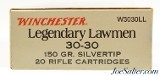 Winchester Legendary Lawmen Commemorative 30-30 Win Ammo Full Box 1977 - 5 of 7