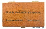 Vintage Competition H.&D. Folsom Arms 22 Wood Cartridge Box