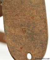 Canadian Snake Buckle Belt Dated 1910 - 4 of 5