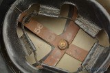 1950s Dutch Brodie-Style Civil Defense Helmet w/ Neck Protector - 5 of 5