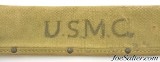 WWII True Temper 1944 Machete with Canvas Scabbard U.S.M.C. - 9 of 10
