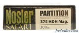 Nosler Custom 375 H&H 300gr. AccuBond 20rnds Magnum - 2 of 4
