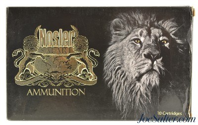 Nosler Custom 375 H&H 300gr. AccuBond 20rnds Magnum