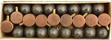 Rare Full Box Civil War Era 12mm Pin Fire Lefaucheux Ammo 25 Rds Charles Fusnot - 7 of 8 Rare Full Box Civil War Era 12mm Pin Fire Lefaucheux Ammo 25 Rds Charles Fusnot - 7 of 8