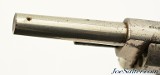 "Tramps Terror" Spur Trigger 22RF Revolver Hood Firearms Co. Antique - 9 of 11