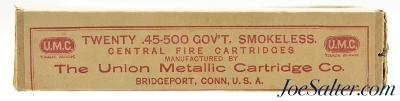 Scarce Sealed Box UMC 45-70-500 Government Smokeless US Gov't Standard Ammo - Image 2 of 6