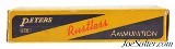 Peters High Velocity 30-30 Ammunition 1950's Red & Blue Box Full - 2 of 7
