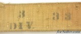 Spanish-American War Era 1894 Pat Mills Shotgun Ammo Belt 3rd Division - 5 of 8