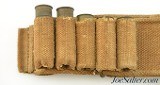 Spanish-American War Era 1894 Pat Mills Shotgun Ammo Belt 3rd Division - 2 of 8