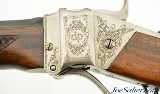 Engraved Pedersoli 1874 Sharps Sporting Deluxe w/ Creedmore Sight 45-70 - 13 of 15