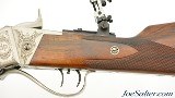 Engraved Pedersoli 1874 Sharps Sporting Deluxe w/ Creedmore Sight 45-70 - 11 of 15