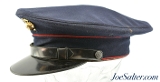 U.S. Military WWII USMC Dress Blue Uniform Visor Cap - 2 of 9